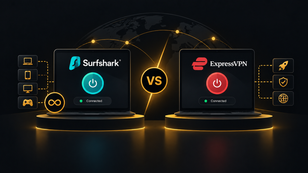 Surfshark vs ExpressVPN